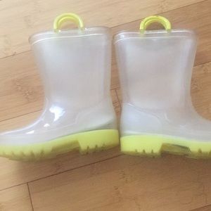 Clear Rain boots